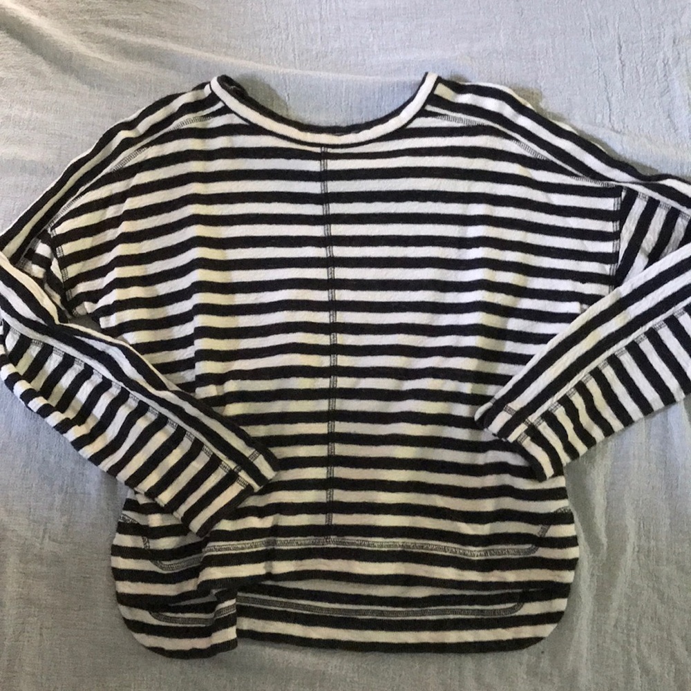 Madewell French Terry stripe top